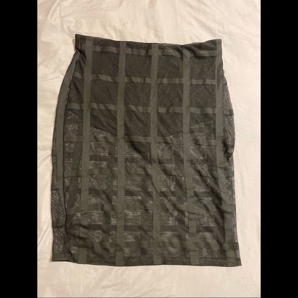 Fashion Nova Sheer Skirt